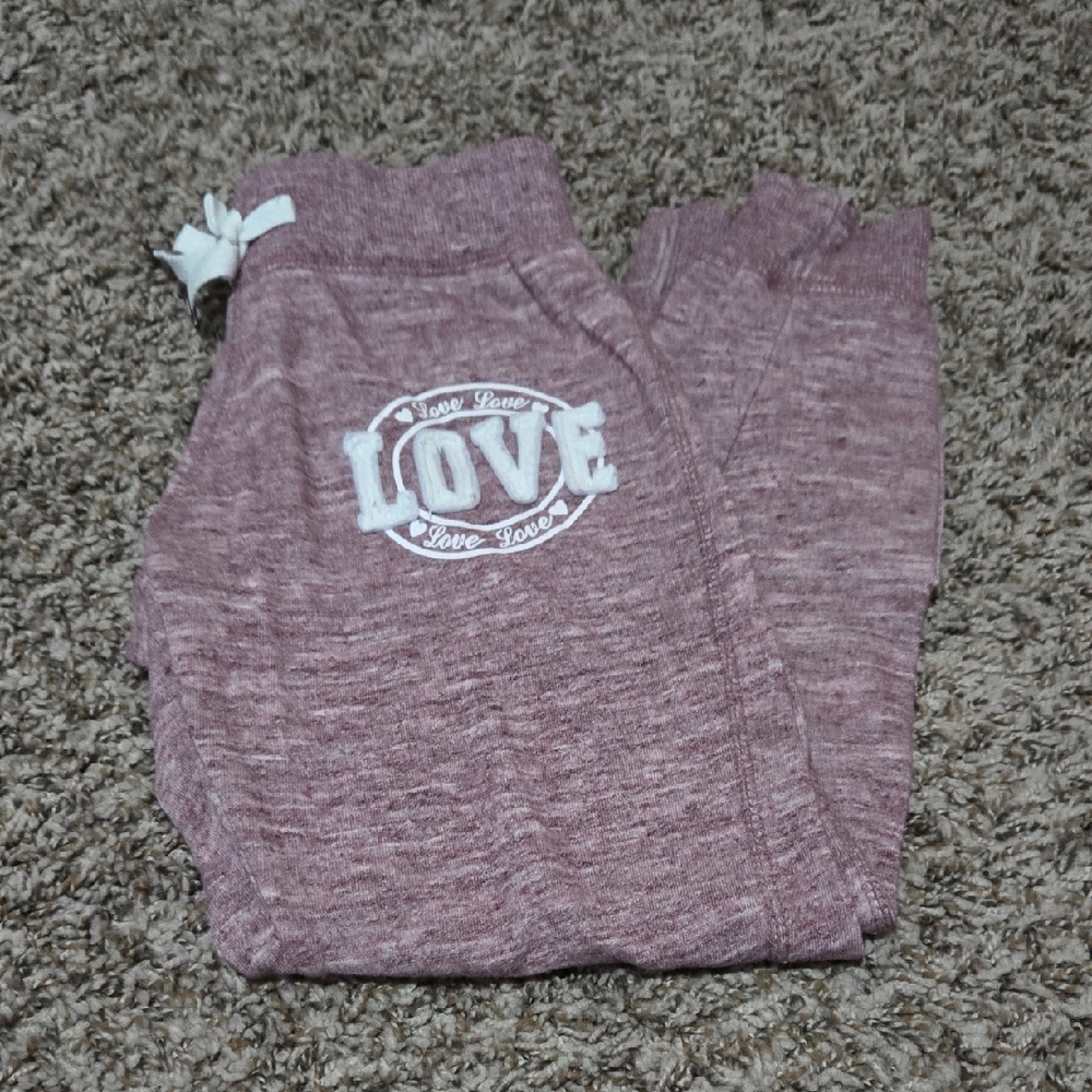 Reflex Kids Pink Love Joggers